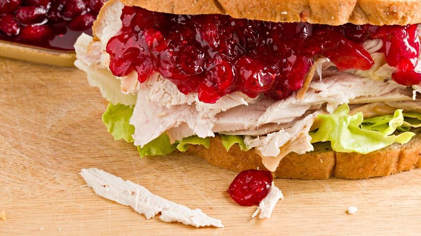 Turkey and Cranberry Sandwich