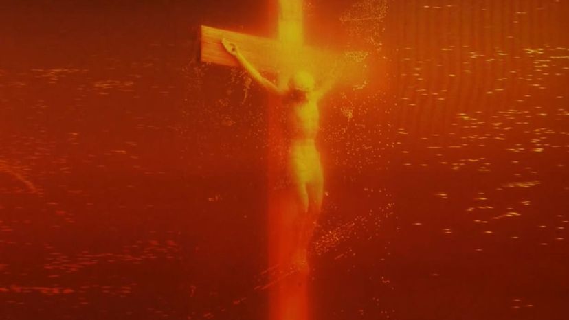 Piss Christ by Andres Serrario