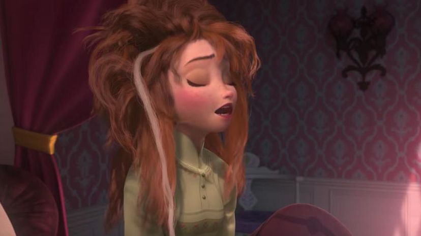 Princess Anna wake up