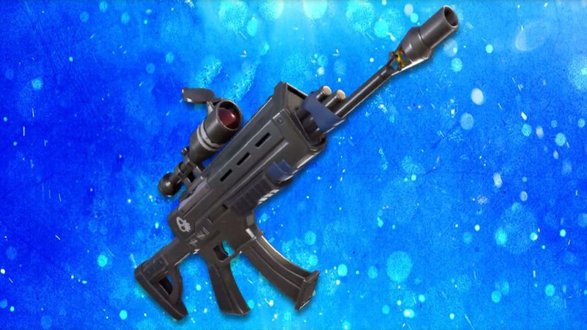 Scoped Assault Riflec