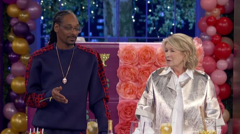 3 - Snoop Dogg and Martha Stewart