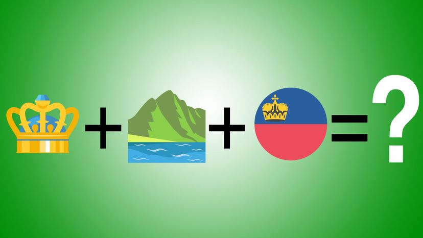 Liechtenstein Ã°Å¸â€˜â€˜ + Ã¢â€ºÂ°Ã¯Â¸Â + Ã°Å¸â€¡Â±Ã°Å¸â€¡Â® = ?