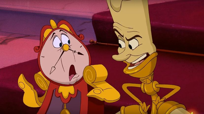 Q 24 Cogsworth and Lumiere