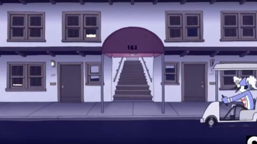 Rigby and Mordecai's home