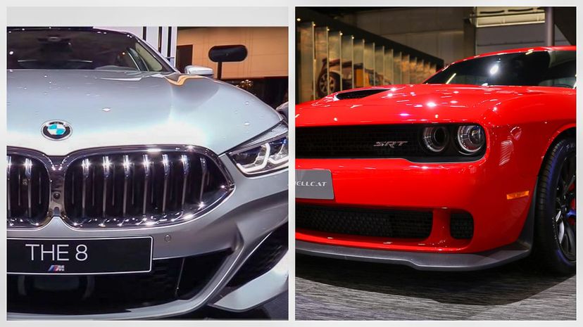 Q4-BMW 8 Series _ Dodge Challenger SRT Hellcat