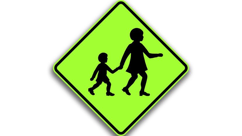 Question 33 - children xing