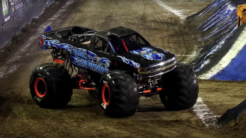 Monster Truck flames