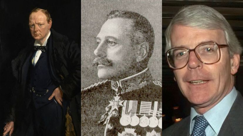 Winston Churchill, Douglas Haig, and John Major
