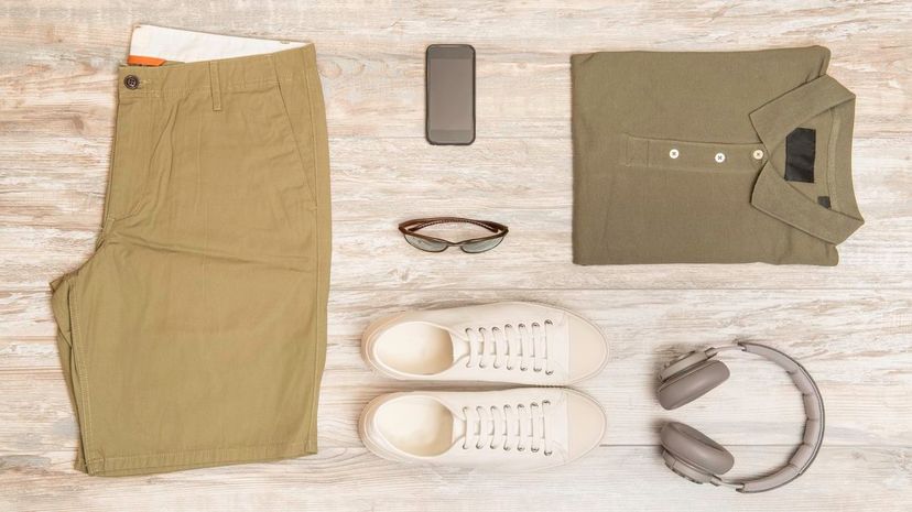 Men's Khaki Pant Ensemble
