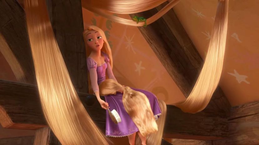 31 -  Rapunzel hair