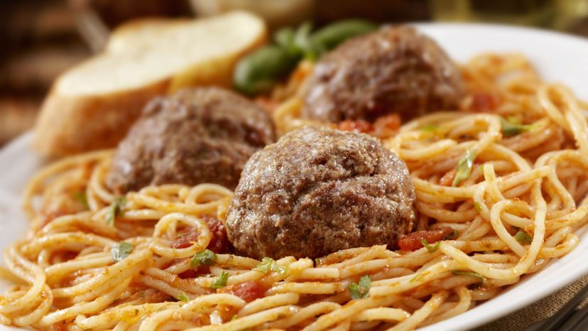 spaghetti &amp; meatballs