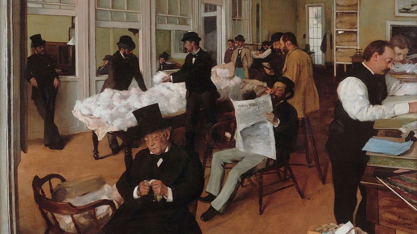 Degas, Cotton Office in New Orleans