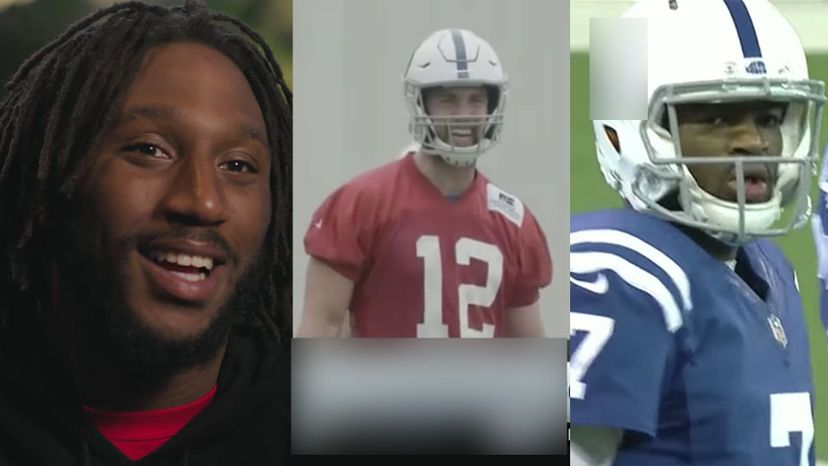Malik Hooker, Andrew Luck, Chester Rogers (Indianapolis Colts) 