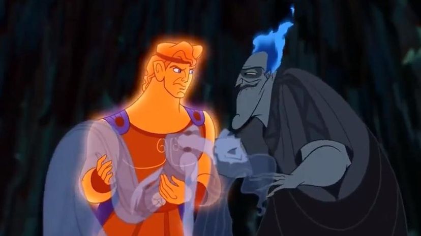 God Hercules, Meg, Hades