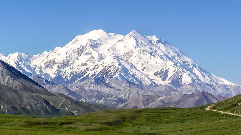 Denali, the highest peak in Alaska and the United States