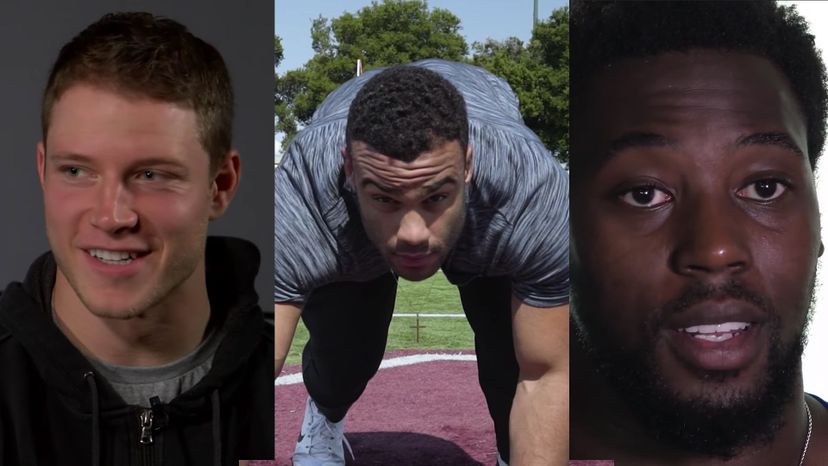 Can you recognize these No. 1 NFL Draft picks from a single image?
