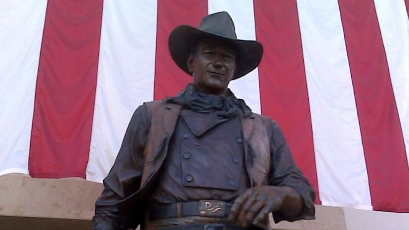 John Wayne statue