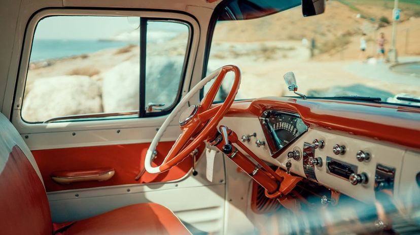 21 Old Chevy Interior