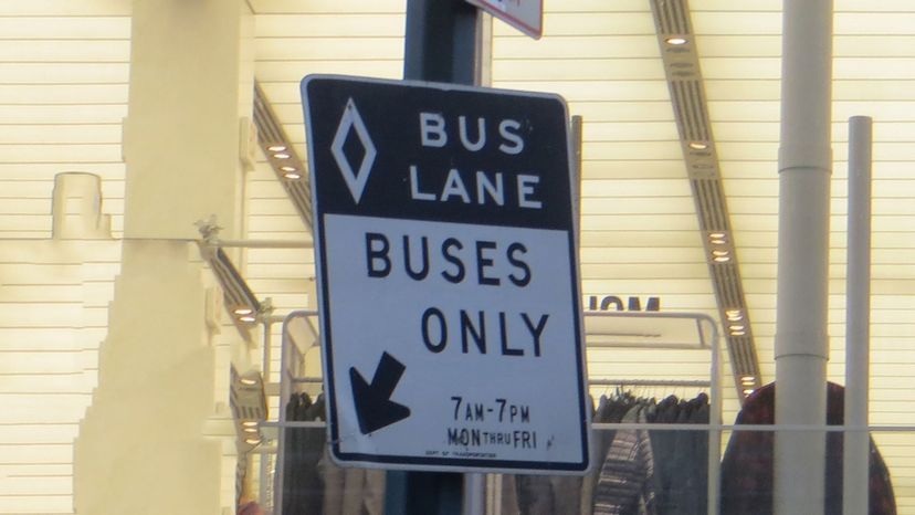 Bus lane