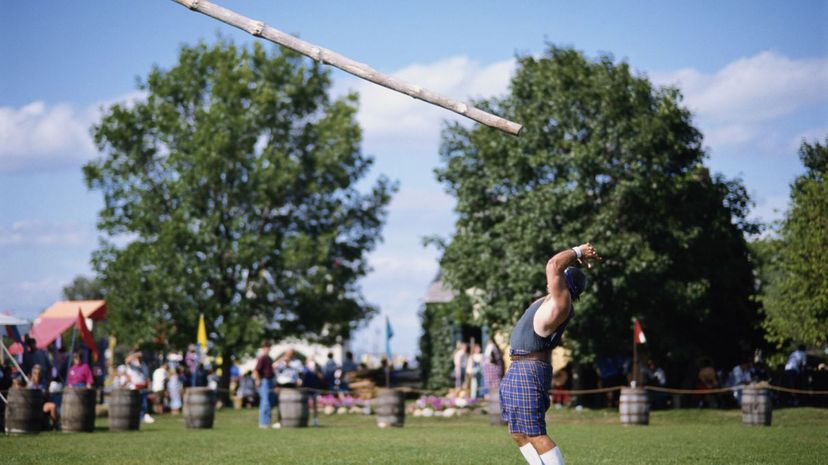 5 caber tossing