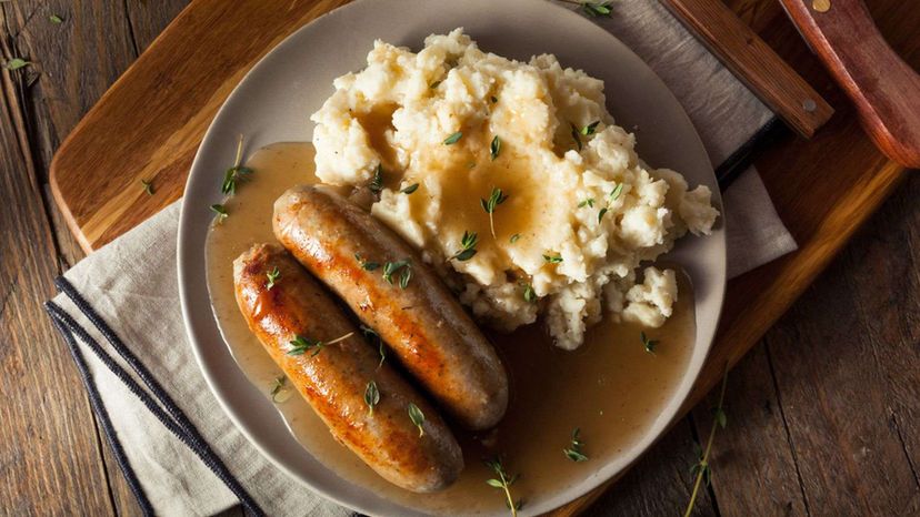 Bangers and mash