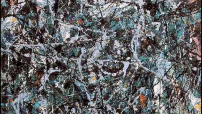 Full Fathom Five by  Jackson Pollock