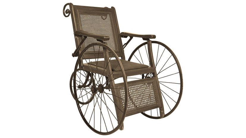Old wheelchair