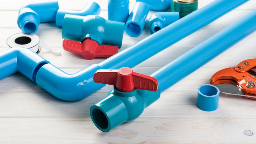 PVC pipes