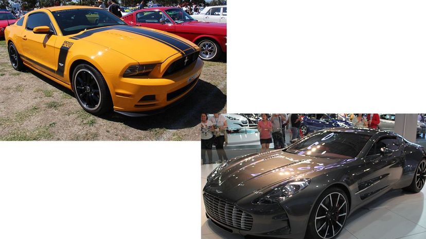 2010 Ford Boss 302 or Aston Martin 1