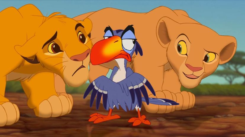 Lion King - Simba Nala and Zazu