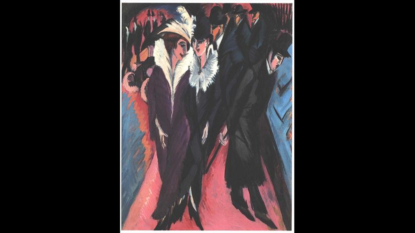 Street, Berlin- Ernst Ludwig Kirchner