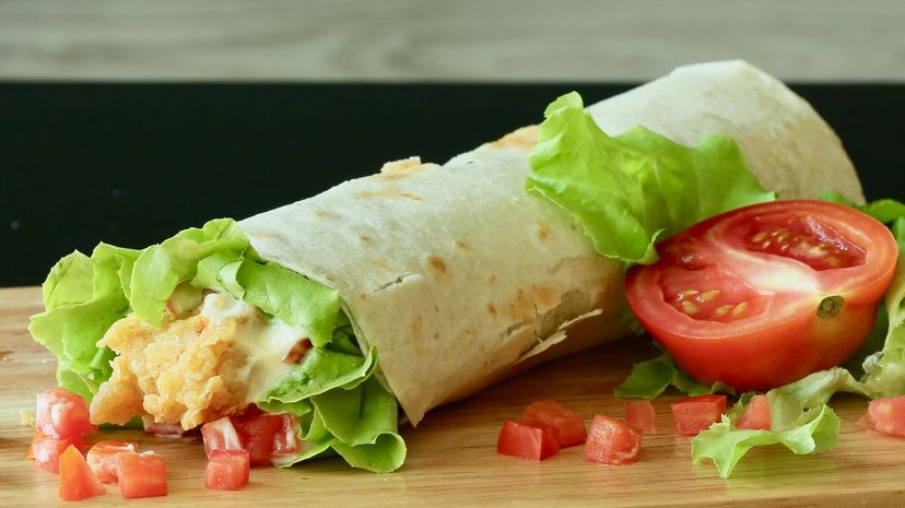 Crispy Chicken Wrap