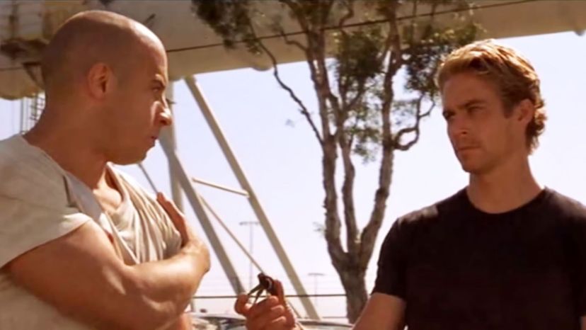 Paul Walker and Vin Diesel - The Fast and the Furious