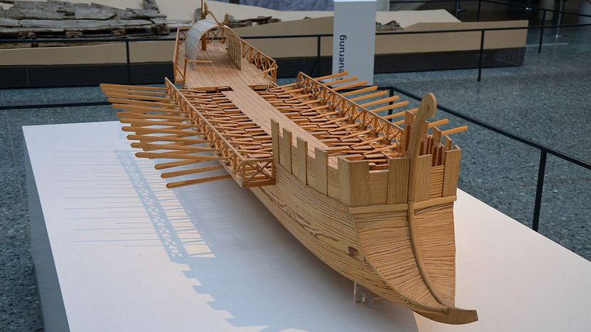 Roman ship model
