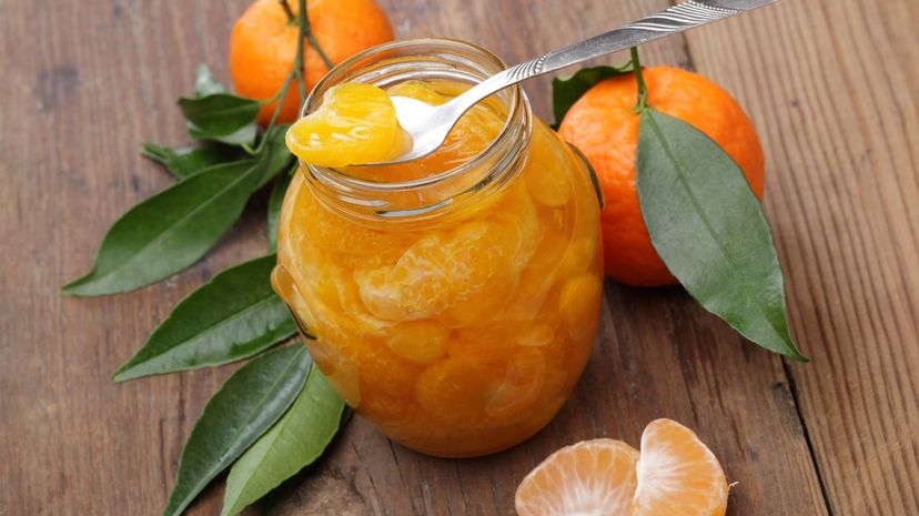 Orange jelly