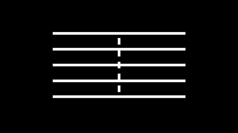 Dotted Bar Line