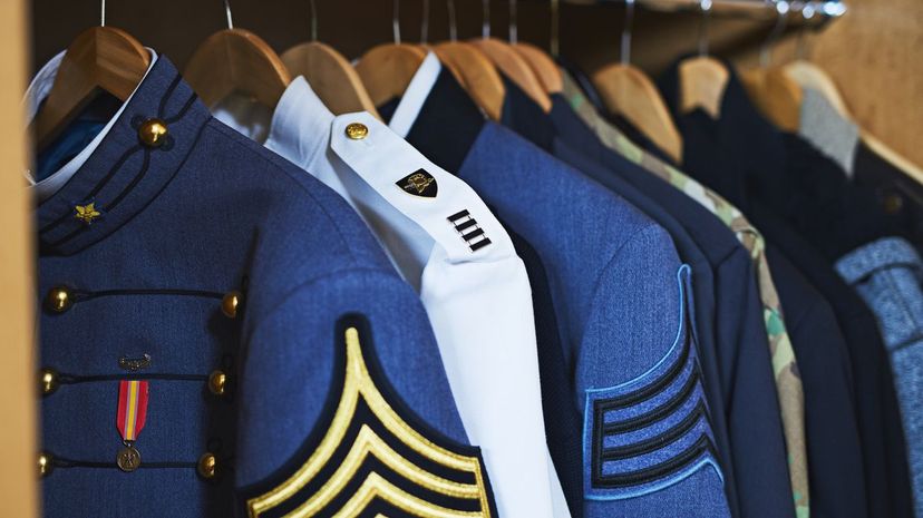 Military dress uniforms