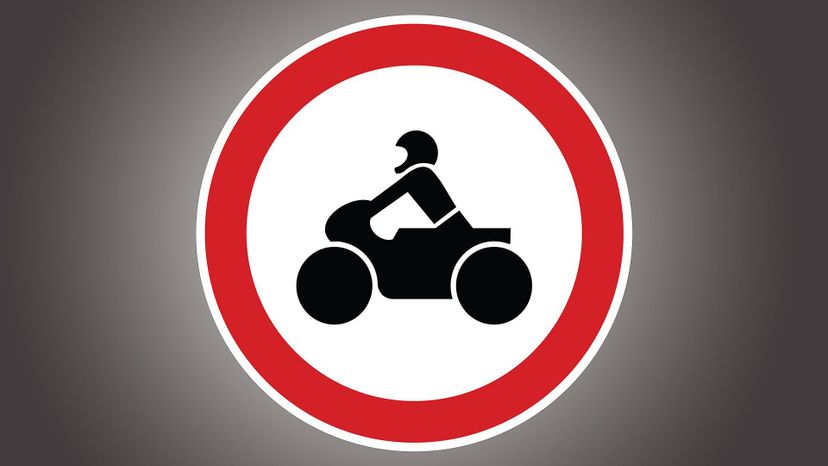 Closed To Motorcycles