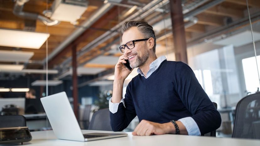 Man working in office