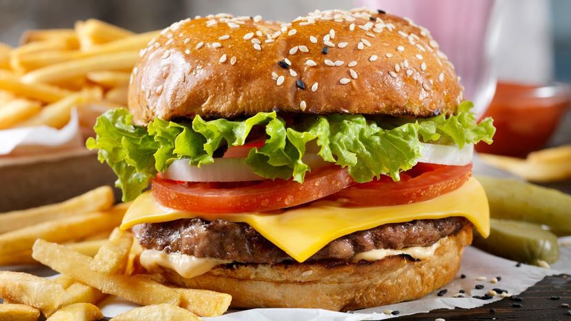 Q18 mayonnaise burger