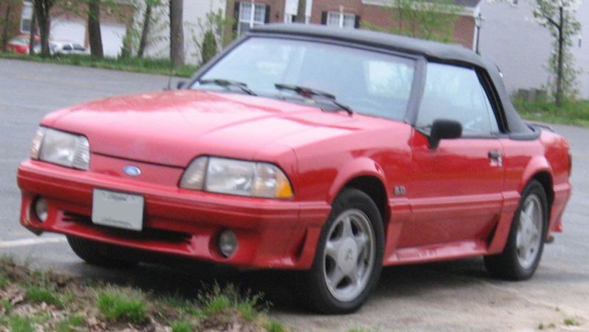 1987 Ford Mustang convertible