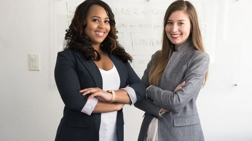 Women in suits