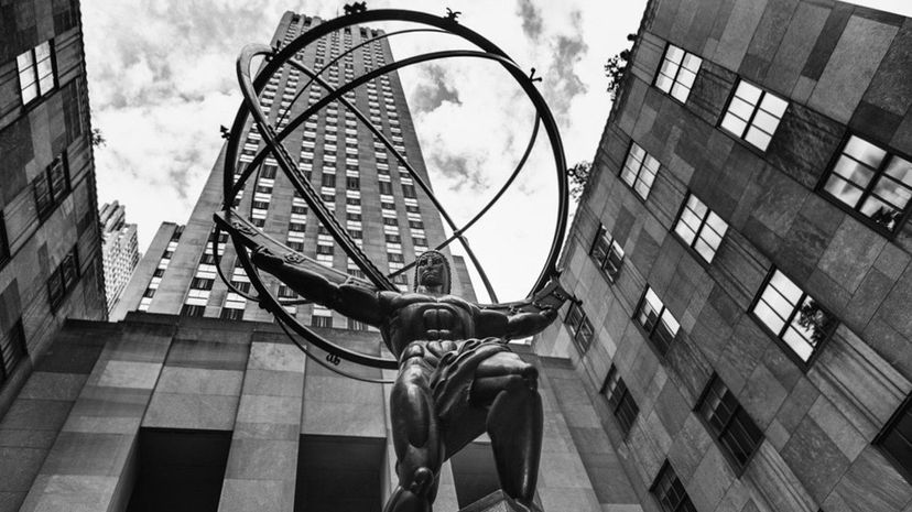 Atlas statue, NYC