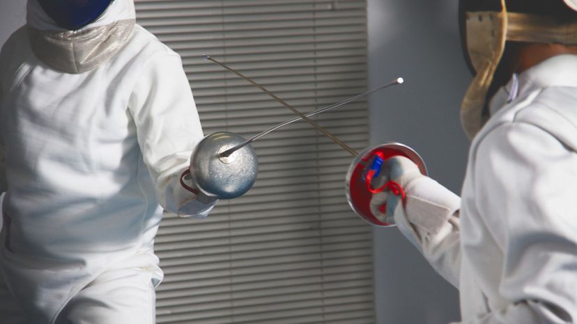 Epee fencing sword
