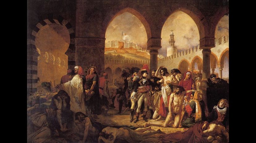 18 Napoleon at the Pesthouse at Jaffa