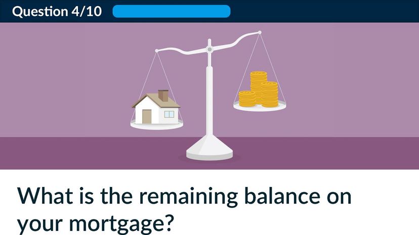 What is the remaining balance on your mortgage?