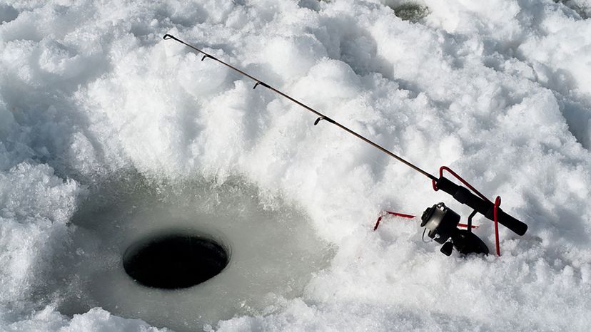 ice fishing pole