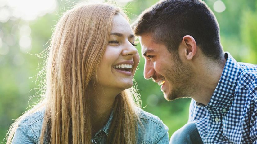 Happy young couple