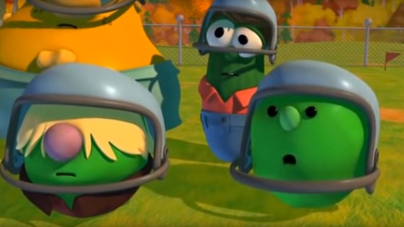 4 VeggieTales Peas