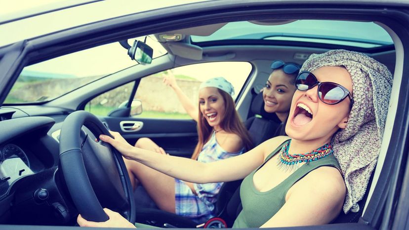 Girls-in-Car